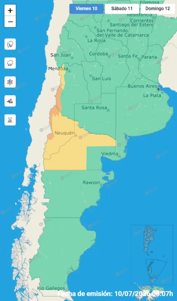 alerta amarelo