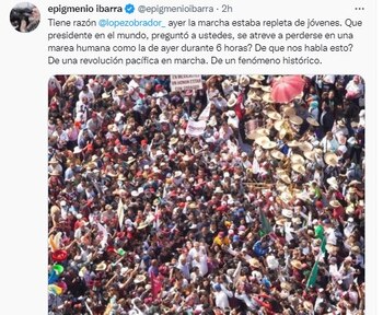 Epigmenio Ibarra
(Foto: Twitter)