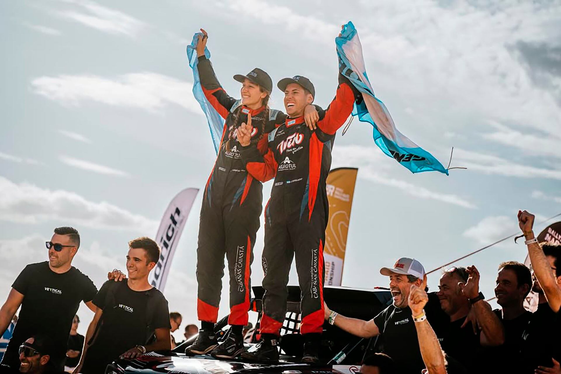 Cavigliasso-Pertegarini, el matrimonio argentino que se consagró campeón mundial de Rally Raid y buscará su segundo Dakar