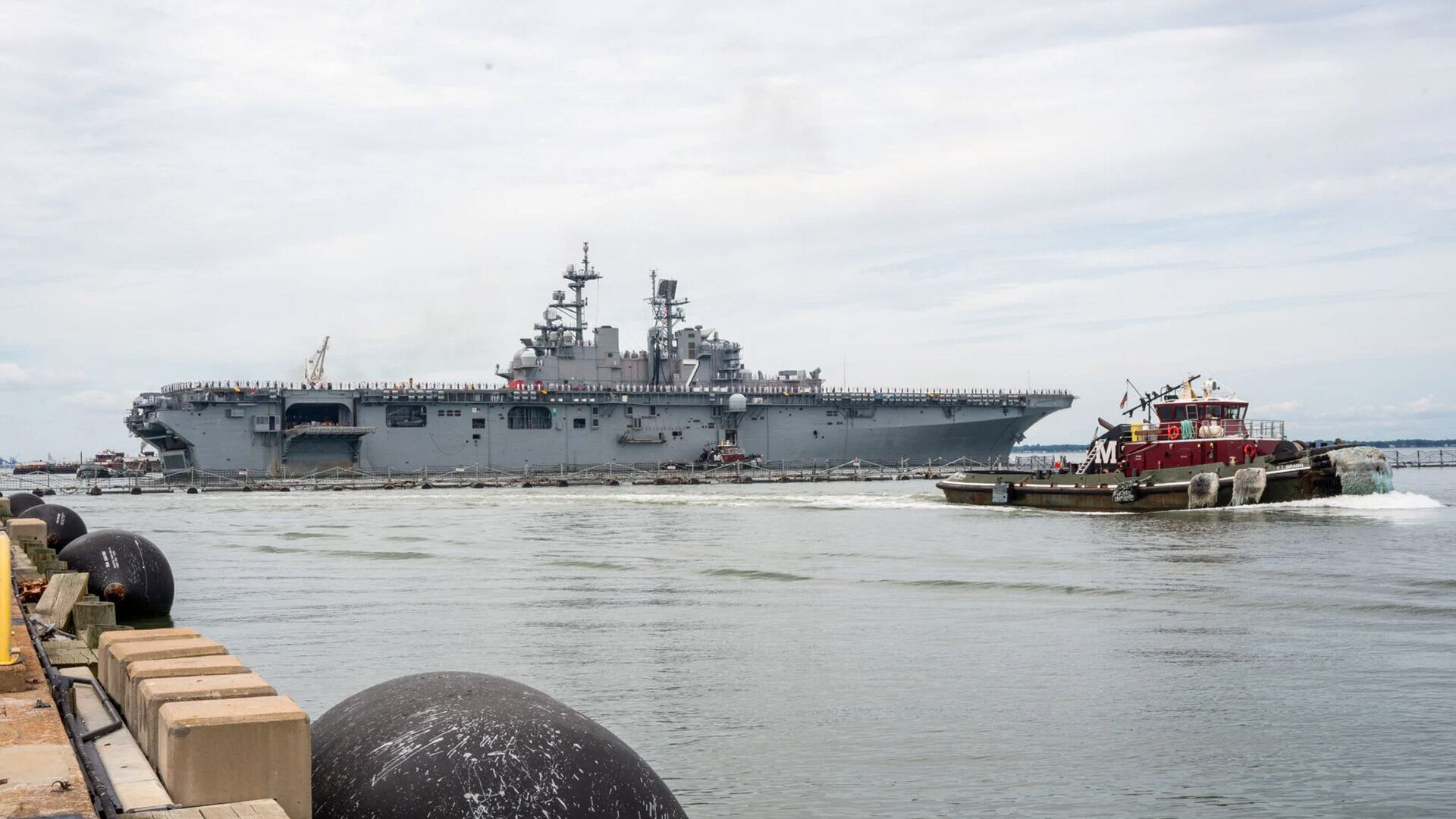 La nave USS Iwo Jima, ya está frente a las costas de Venezuelaa, en aguas internacionales
