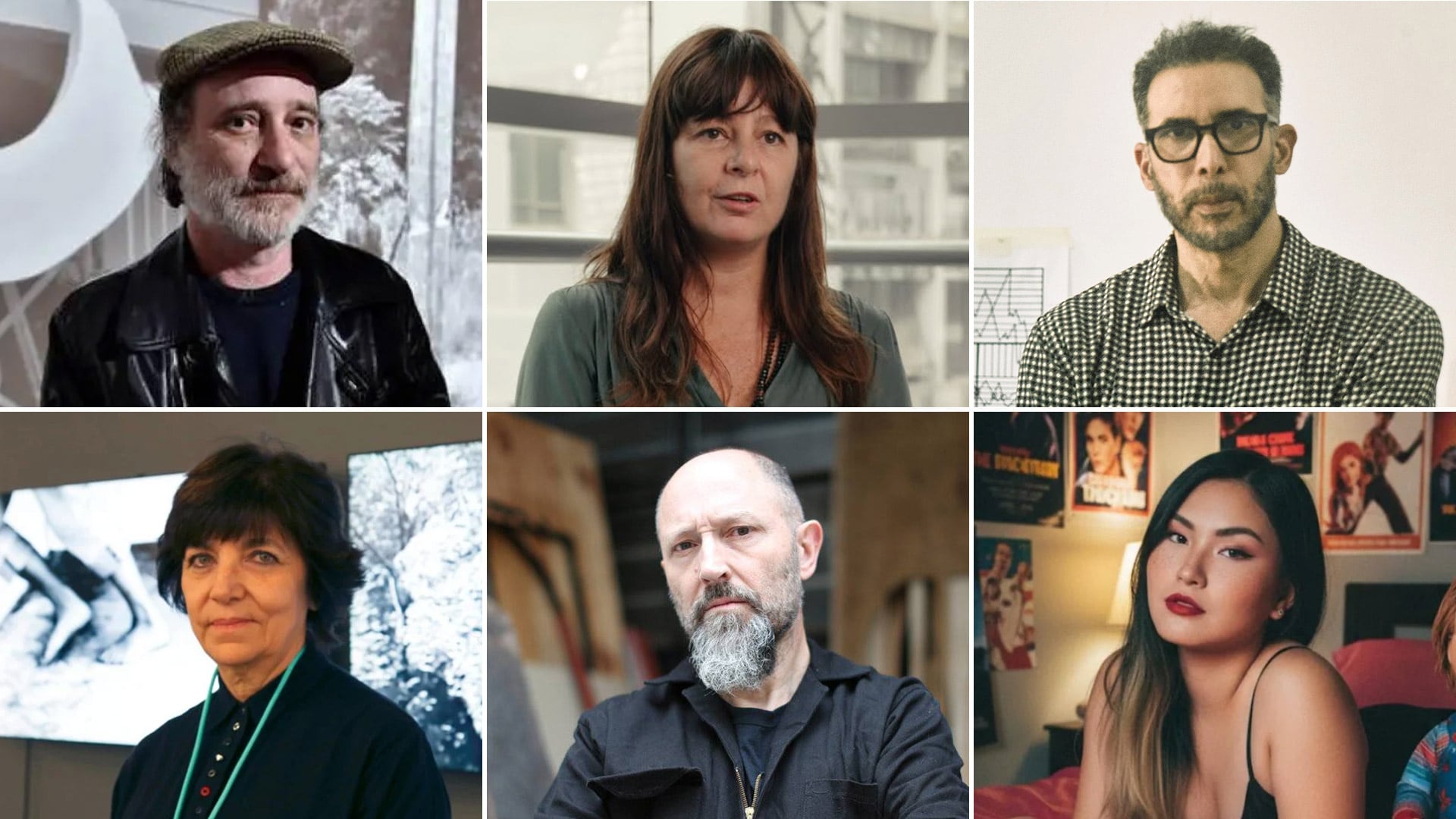 Santiago Sierra (España), Marilá Dardot (Brasil), Mounir Fatmi (Marruecos), Silvia Rivas (Argentina), Enrique Jezik (México), Wendy Yashira (Perú)