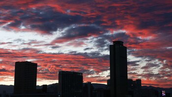 Vientos con rachas fuertes se