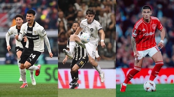 Christian Ordoñez (Parma), Álvaro Montoro (Botafogo) y Nicolás Domínguez (Nottingham Forest), tres futbolistas surgidos de Vélez que fueron vendidos en cifras millonarias