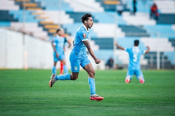 La celebración de Christofer Gonzáles