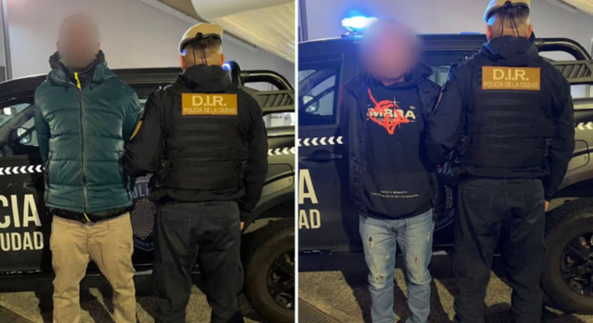 Al no poder justificar el origen de los productos, los sospechosos quedaron detenidos (NA)