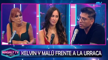 Dalia Durán lanza fuerte calificativo contra John Kelvin y Malú Ferrer durante entrevista telefónica. Captura: Magaly TV La Firme.