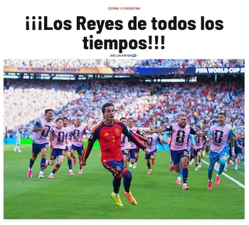 El título de Marca tras la final