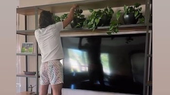 El particular video que compartió