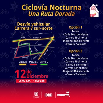 Desvíos vehiculares incluyen rutas por