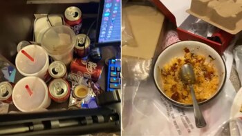 La suciedad en la habitación