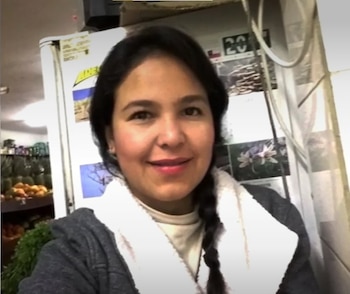 El cadáver de la colombiana