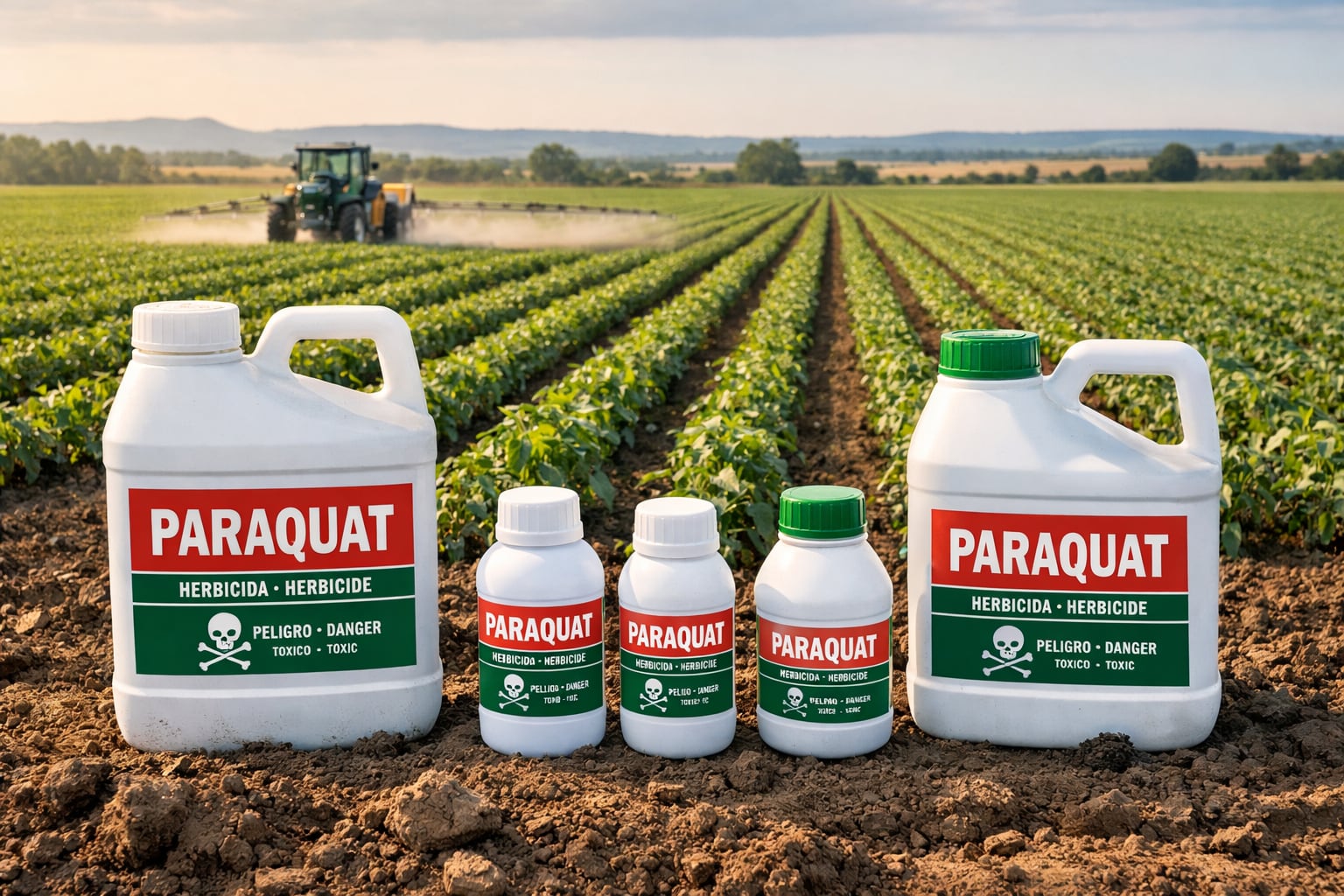 El paraquat, un herbicida de uso agrícola, puede provocar lesiones graves en boca, esófago y estómago e incluso causar falla multiorgánica en niños. (Imagen Ilustrativa Infobae)