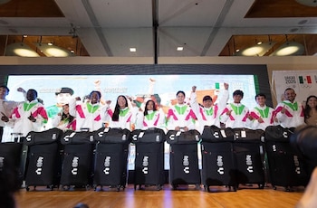 Los atletas mexicanos se preparan para representar el país en la máxima justa internacional para atletas que tengan entre 14 y 18 años de edad. (Comité Olímpico Mexicano)
