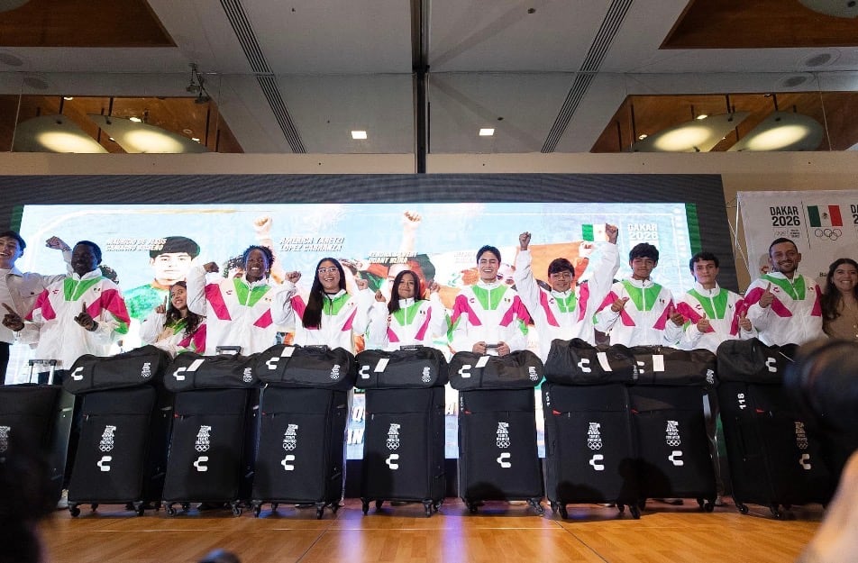 Comité Olímpico Mexicano presenta a la delegación mexicana que participará en los Juegos Olímpicos de la Juventud Dakar 2026