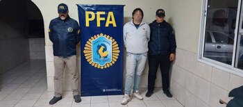 Hernán García, detenido en el