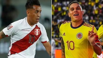 Christian Cueva y Juan Fernando