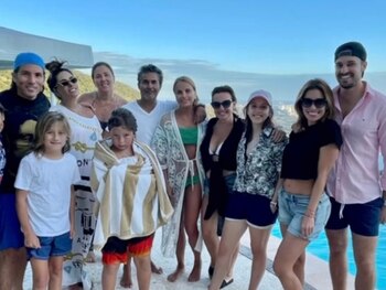 Los conductores de "Hoy" posan