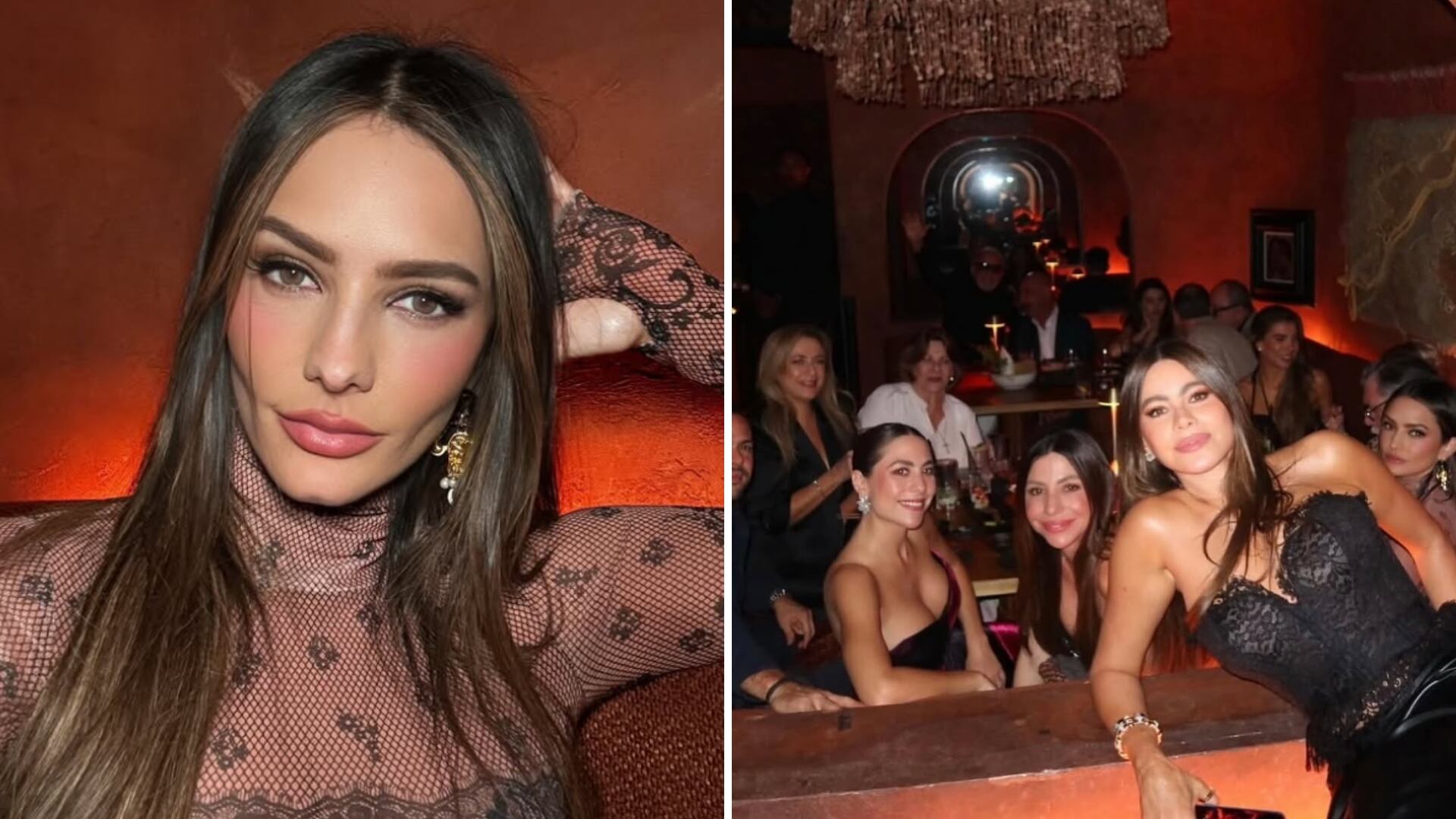 Sofía y Sandra Vergara brillaron en el lanzamiento de