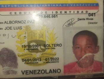 El joven asesinado fue identificado