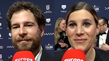 Los hermanos Cervantes, emocionados y