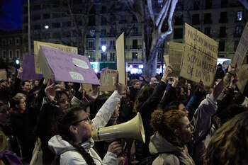 Manifestación contra las agresiones sexuales