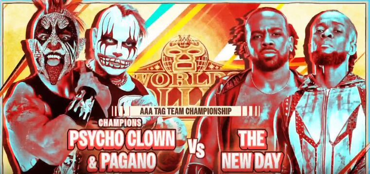 O relógio e Pagano enfrentarão o novo dia para a armadura de casal da AAA (pegue a tela)