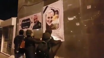 Protestas en Irán: un grupo