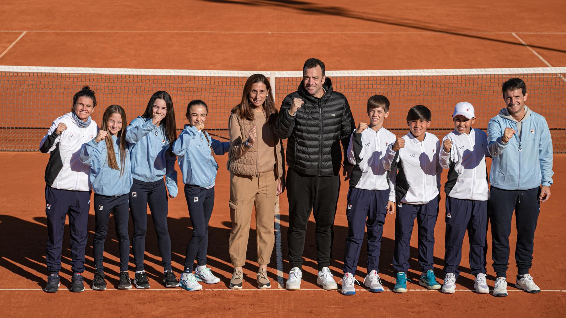 Con la presencia de Franco Squillari y Florencia Labat se despidió a los equipos argentinos Sub 12 que competirán en el Sudamericano Sub12 en Santiago de Chile