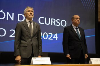 El ministro del Interior en