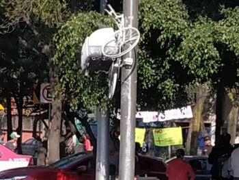 Ximena Callejas era repartidora. Murió