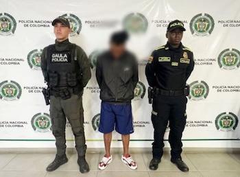 La captura de alias 'Panda' marca un punto de inflexión para la seguridad en Palmira, señala la Policía de Valle del Cauca - crédito Policía Valle