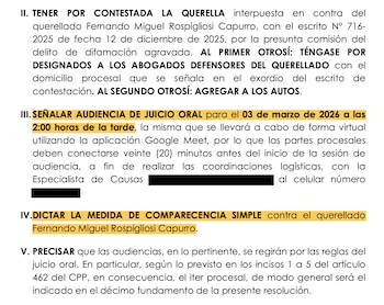 PJ programa inicio del juicio