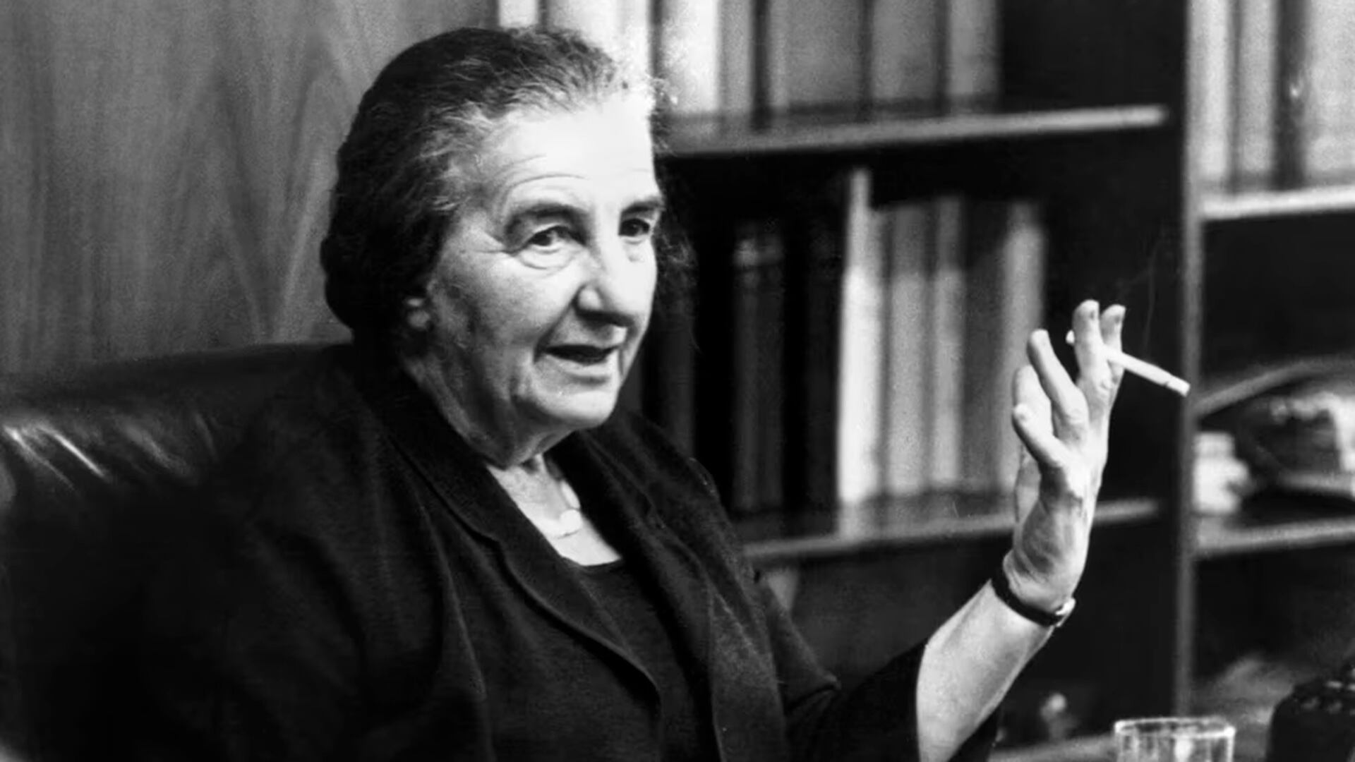 La dirigene israelí Golda Meir