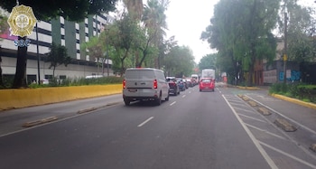 El tramo de Avenida Insurgentes entre Eje 2 Norte y Eje 1 Norte muestra buen avance a las 13:30 (X@OVIALCDMX)