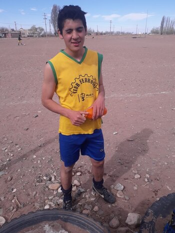 Agustín quiere ser veterinario, aunque