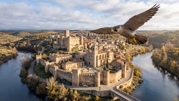 Buitrago de Lozoya vuelve a la Edad Media: feria, cetrería, dragones y espectáculos callejeros