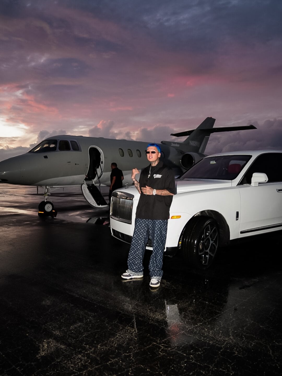 Blessd señaló que este logro marca un hito en su vida y en la de su familia, al ser el primero en conseguir algo de esta magnitud - @blessd/ Instagram