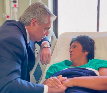 El presidente Alberto Fernández y