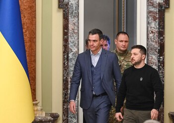 El presidente de Ucrania, Volodymyr