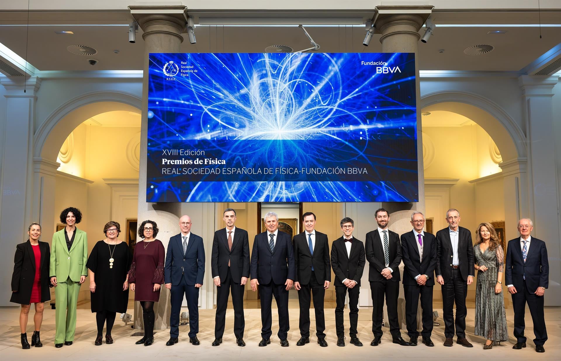 Los Premios de Física de RSEF y Fundación BBVA reconocen la excelencia en investigación y divulgación de 12 científicos