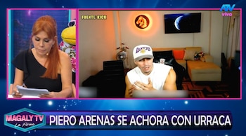 Magaly Medina tilda de “desubicado” a Piero Arenas y responde a Kingteka. Captura: Magaly TV La Firme.