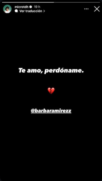 Micro TDH pidió disculpas a