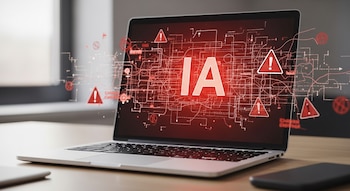 Portátil com palavras