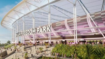 Imagen del estadio de fútbol