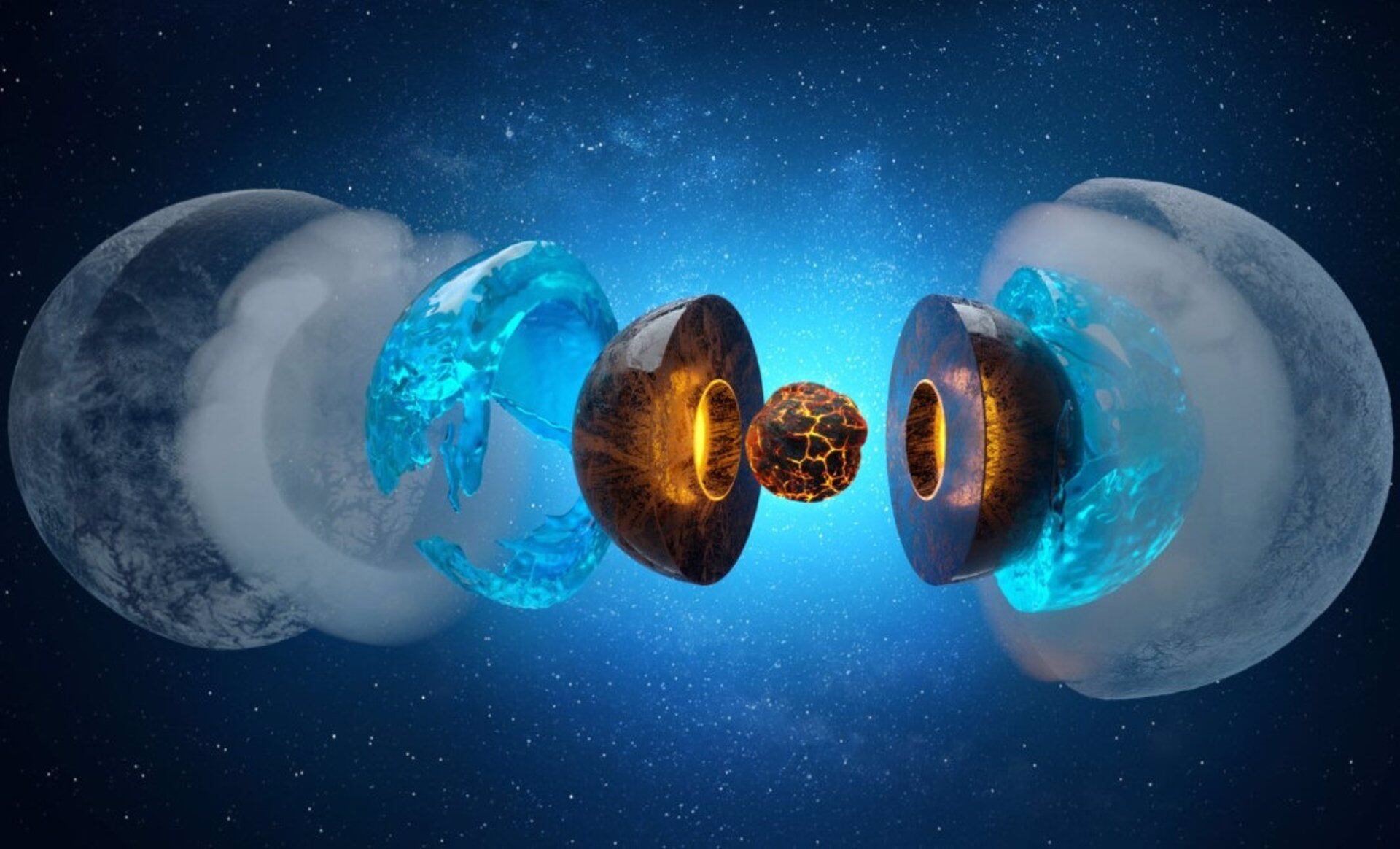 El peso molecular medio y la fracción de masa de la envoltura gaseosa determinan la estructura superficial de los mini-Neptunos - (Europa Press)