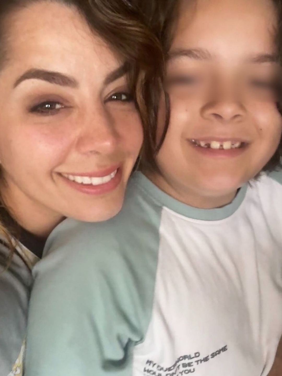 Yiddá Eslava contó entre lágrimas el emotivo momento que vivió con su hijo mayor durante una misa.