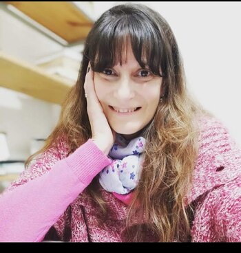 La docente María Luján Becerra