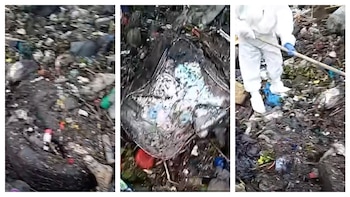 Madres buscadoras encuentran muerta a una joven con su mochila puesta en canal de Edomex, dos días después del hallazgo de otra