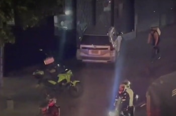 Intento de robo a camioneta