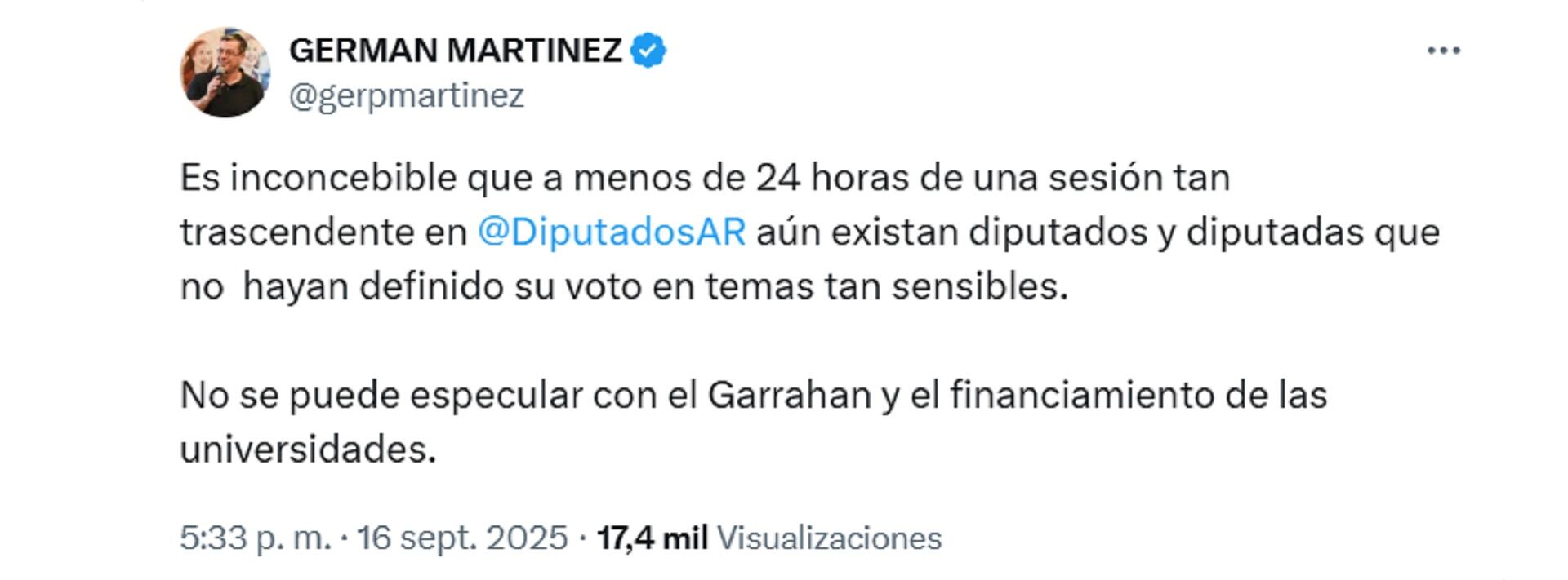 El jefe de la bancada peronista apuntó contra los diputados que negociaron hasta último momento con el Gobierno